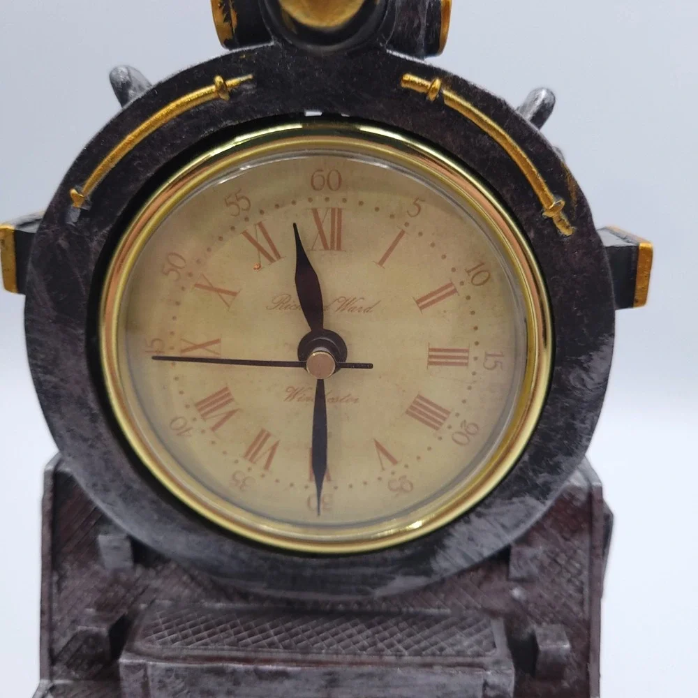 Richard Ward Winchester Locomotive Train Steampunk Decor Wall Clock, 10